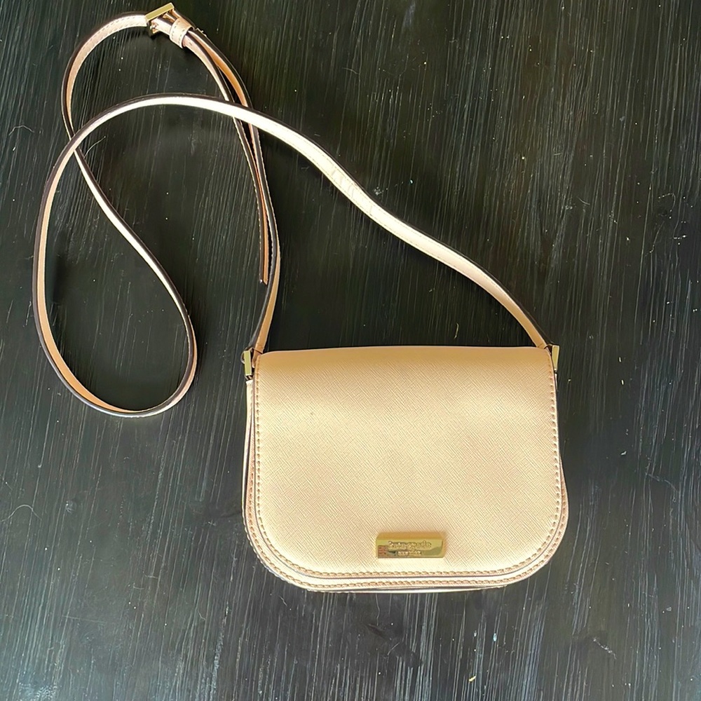 Kate Spade over the shoulder bag- pink/peach